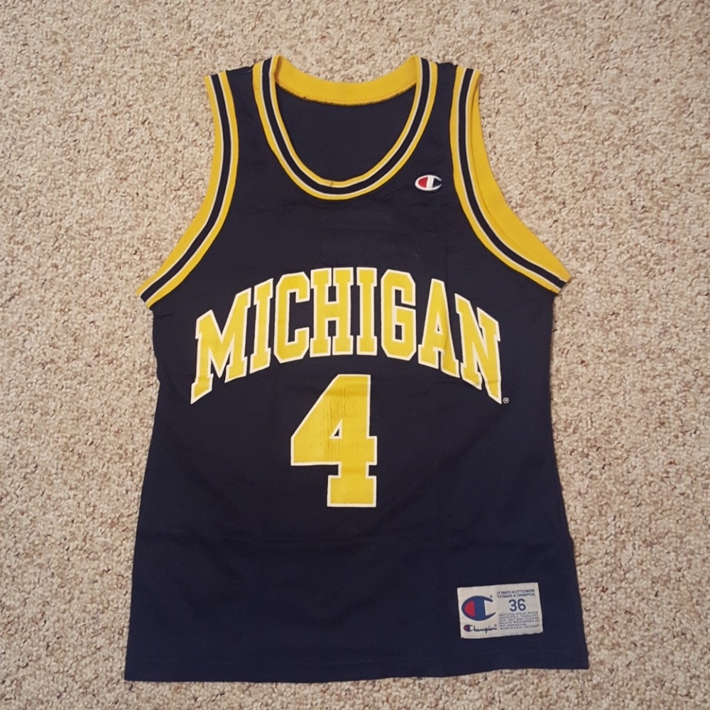 Michigan Chris Webber Jersey